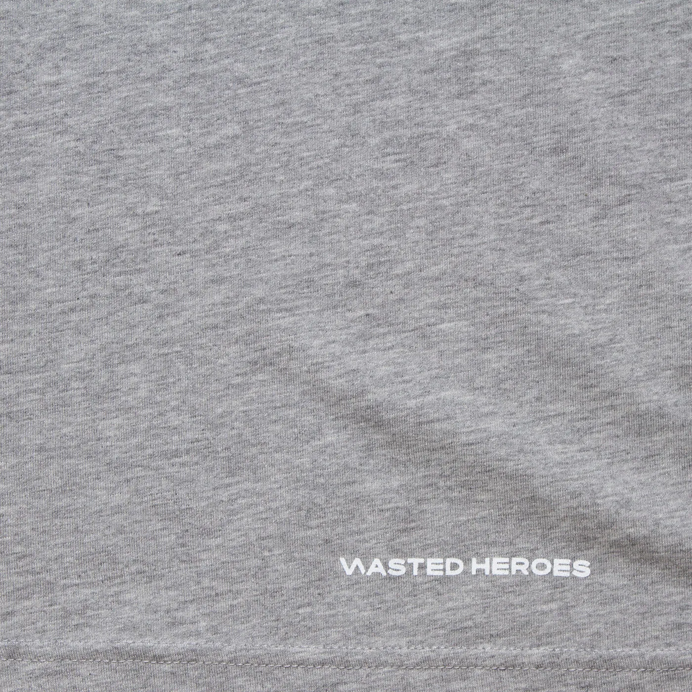 Wasted Heroes Logo - Tshirt - Black/Grey/White