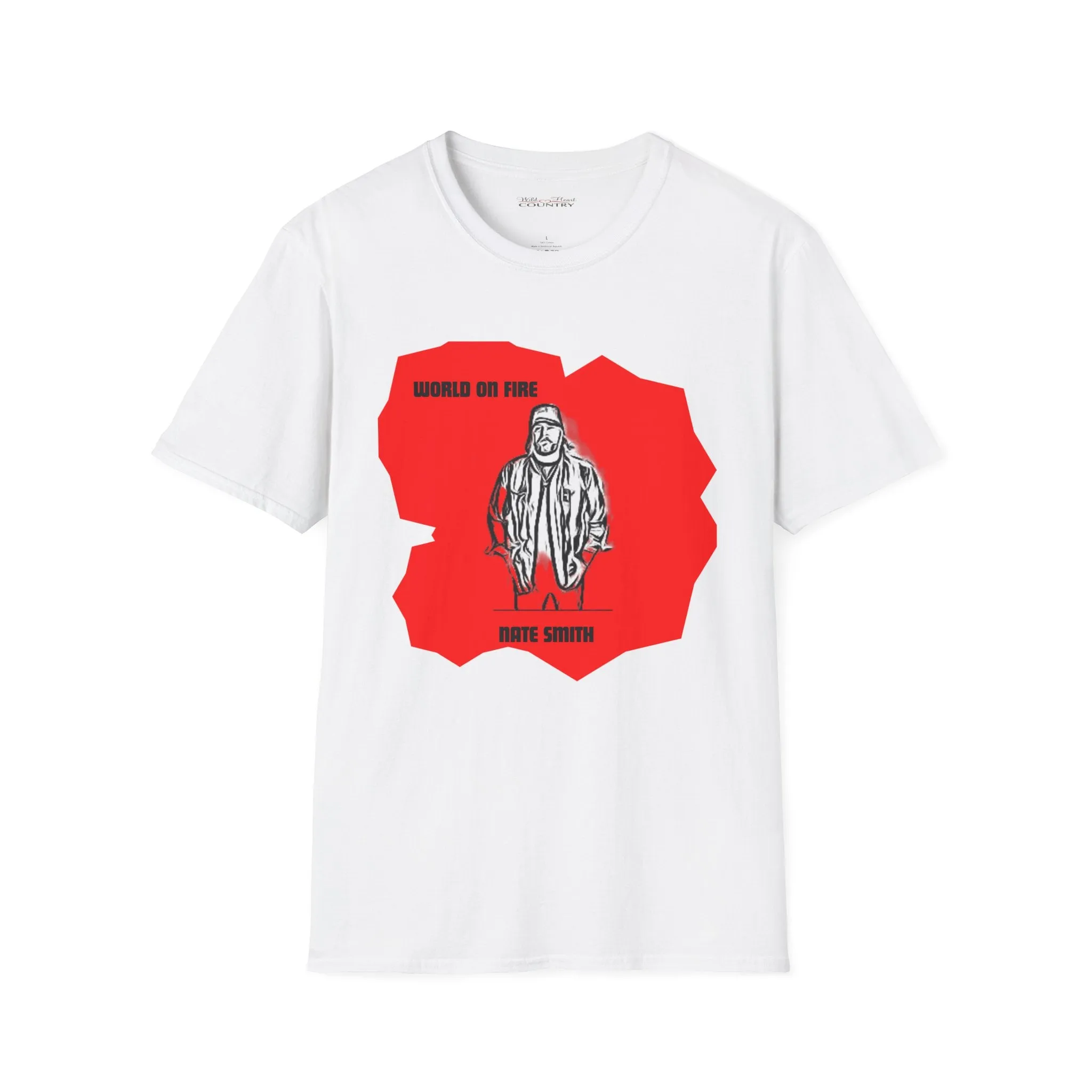 World on Fire T-Shirt, Festival T-shirt, Concert Tee, Country Music Shirt