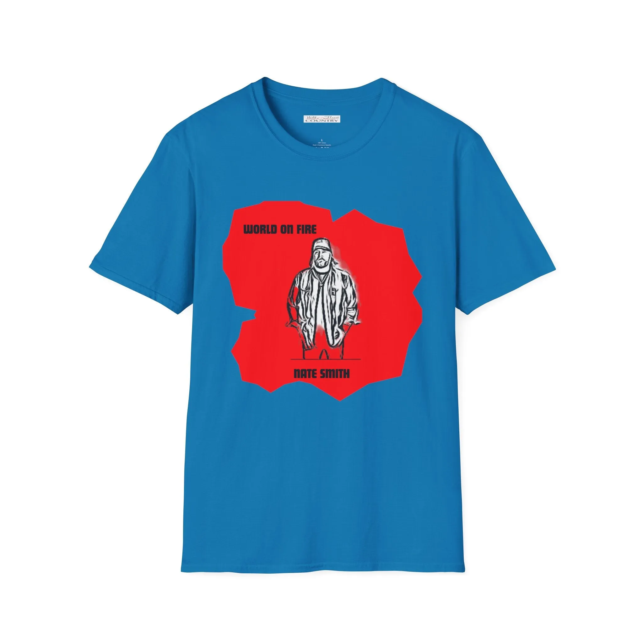 World on Fire T-Shirt, Festival T-shirt, Concert Tee, Country Music Shirt