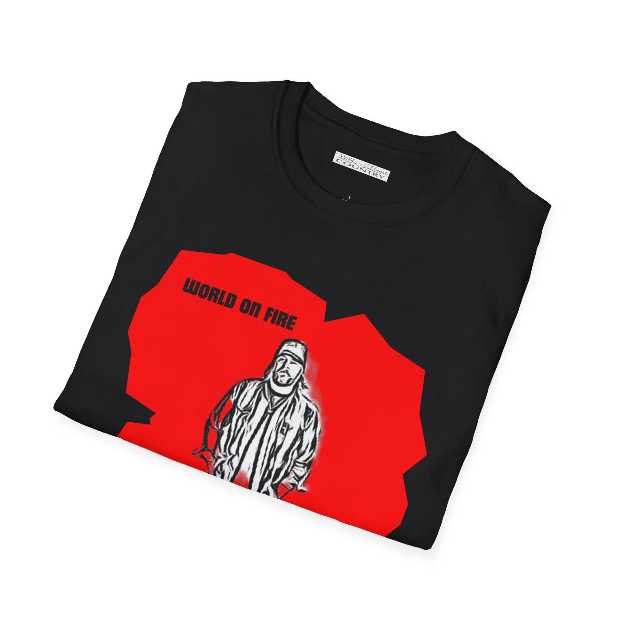 World on Fire T-Shirt, Festival T-shirt, Concert Tee, Country Music Shirt